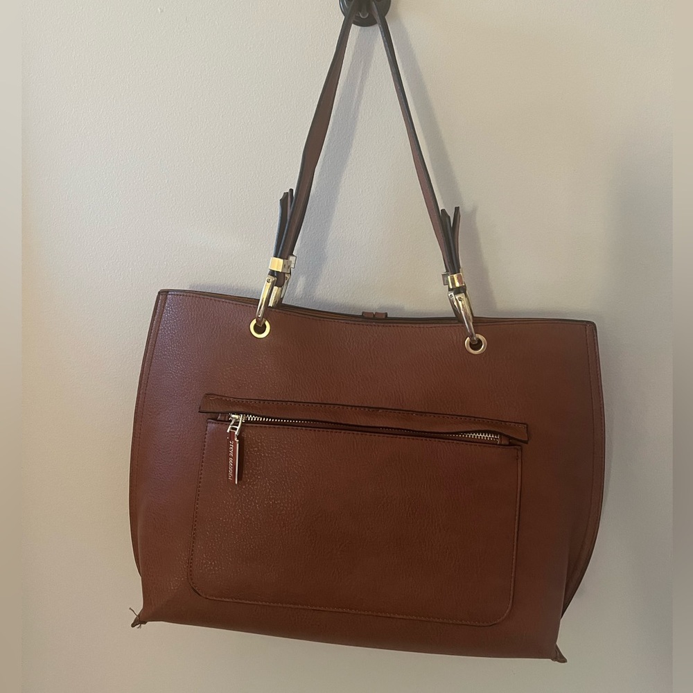 Steve Madden Brown Tote Bag
